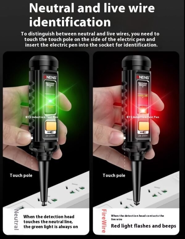 Testeur d'électricité et de tension