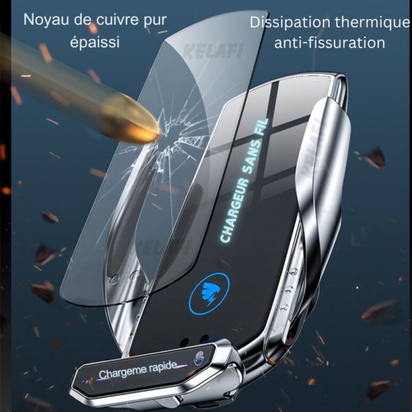 Chargeur de voiture magnétique sans fil
